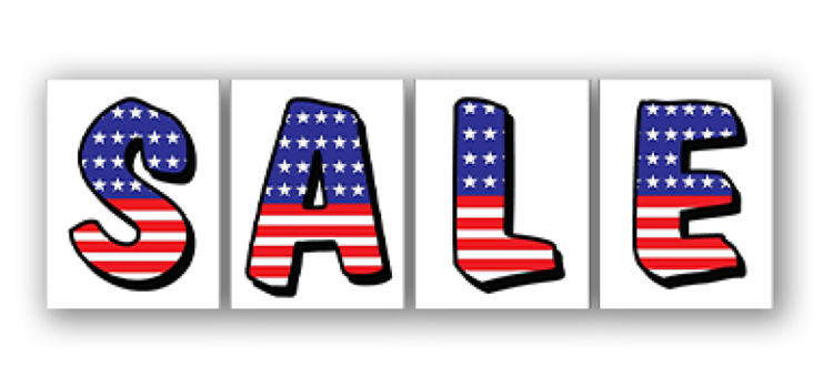 Jumbo UnderHood Sign - Patriotic SALE Kit