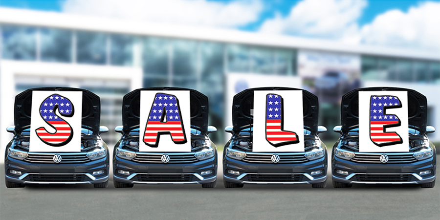 Jumbo UnderHood Sign - Patriotic SALE Kit