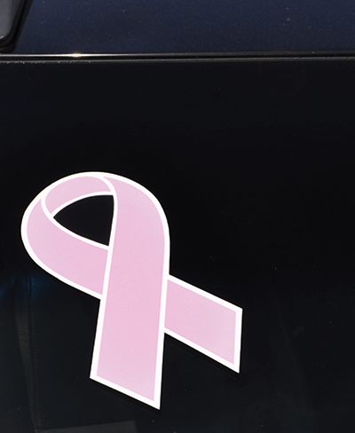 Pink Ribbon Decal