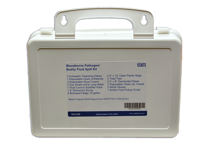 Bloodborne Pathogen & Bodily Fluid Spill Kit