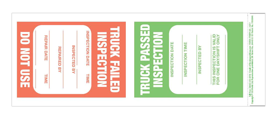 Forklift Truck Safety Inspection Book