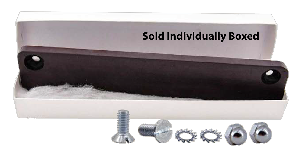 Black Extruded Rubber Magnetic License Plate Holder