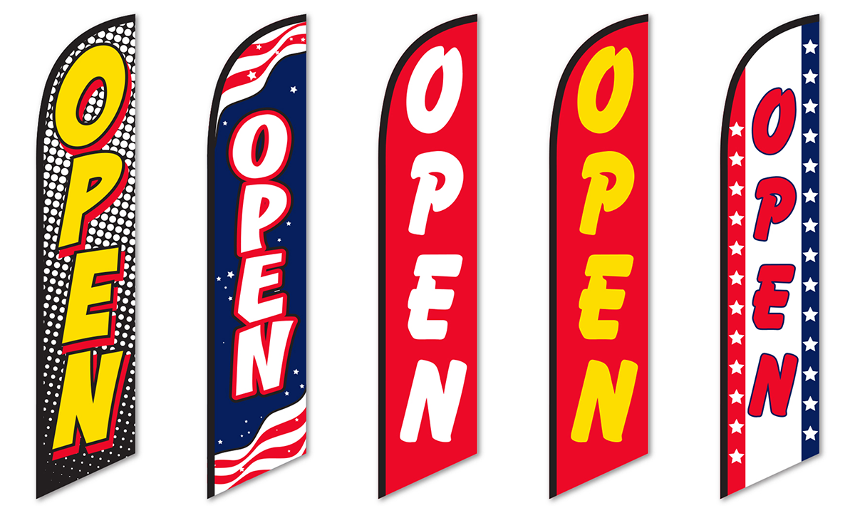 Swooper Banner - Open