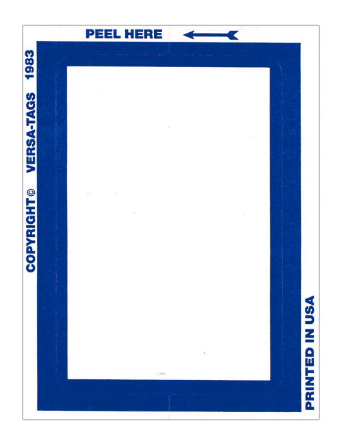 V-T Kleer-Bak Border Stock Stickers