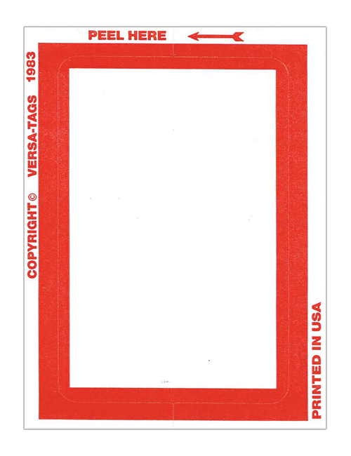 V-T Kleer-Bak Border Stock Stickers