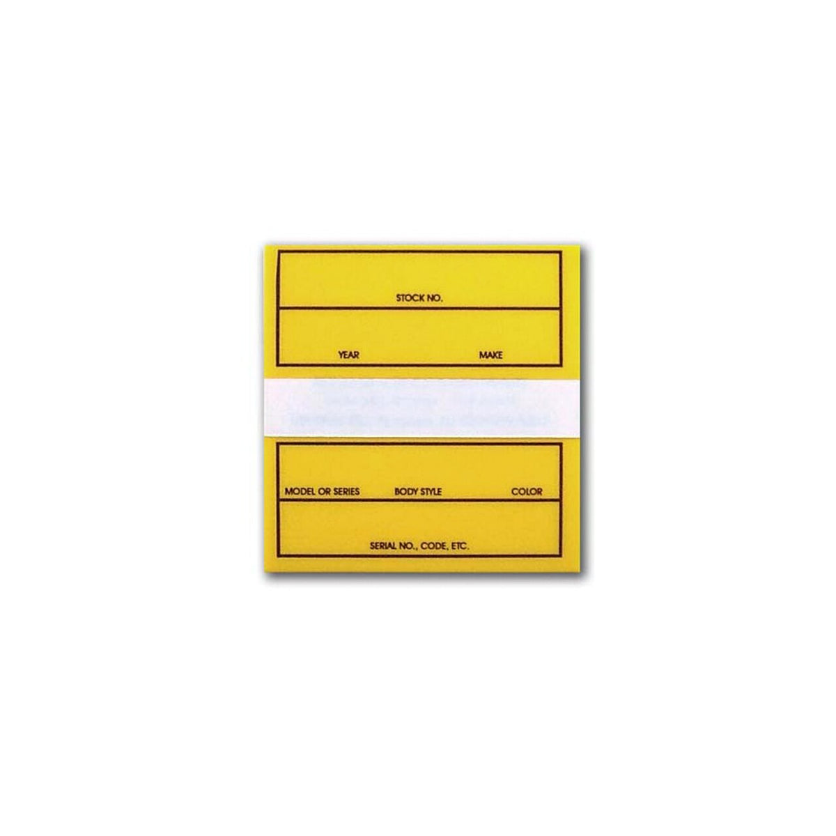 Macray Stock Window Stickers (MWS)