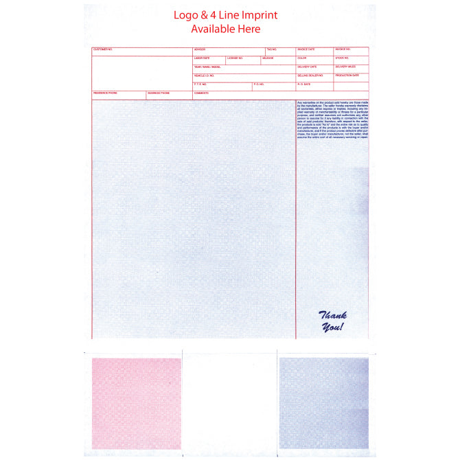 Laser Service Invoices (LZR-SI-14)