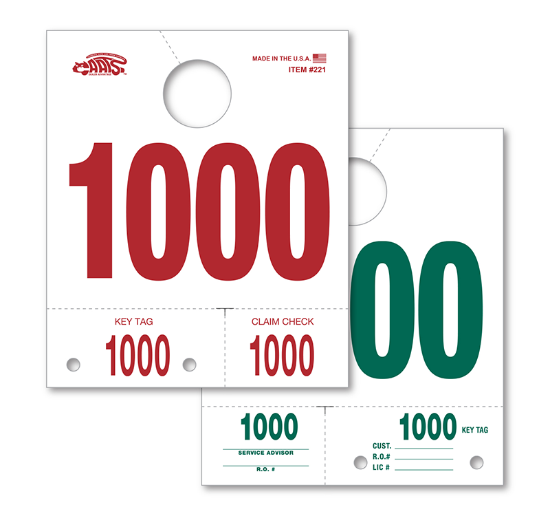 CAATS White Service Dispatch Numbers (SDN-3) (4DN)