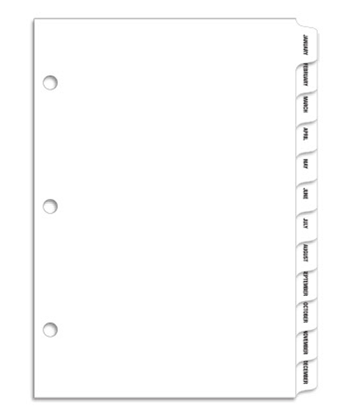 FILE RIGHT Service File Label Ringbook Divider