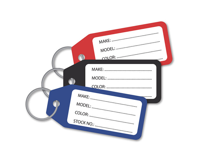 Economical Plastic Key Tags