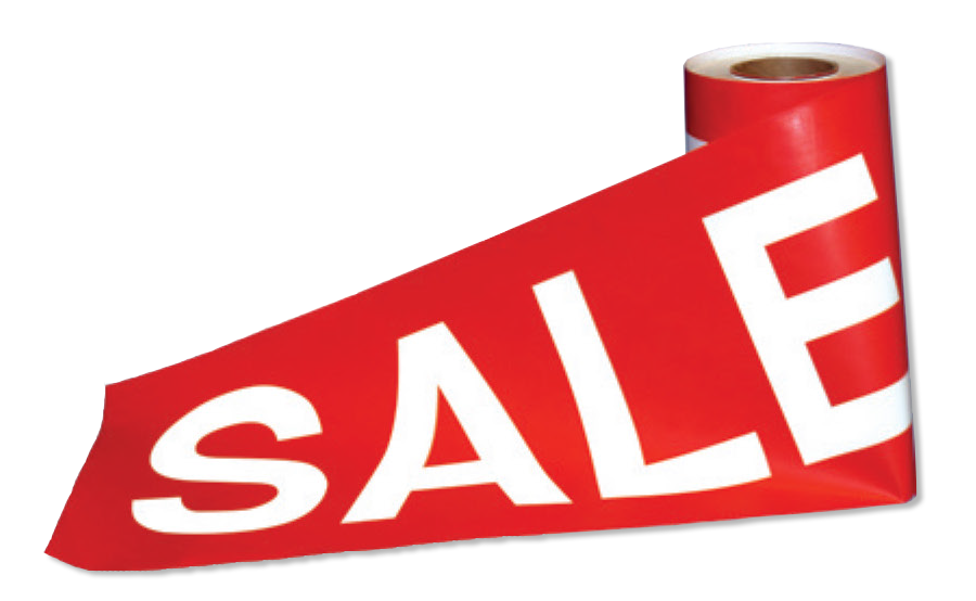 Super Sized Sale Tape (Wide)