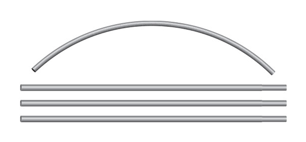 4-Piece Pole Set for Swooper Banner