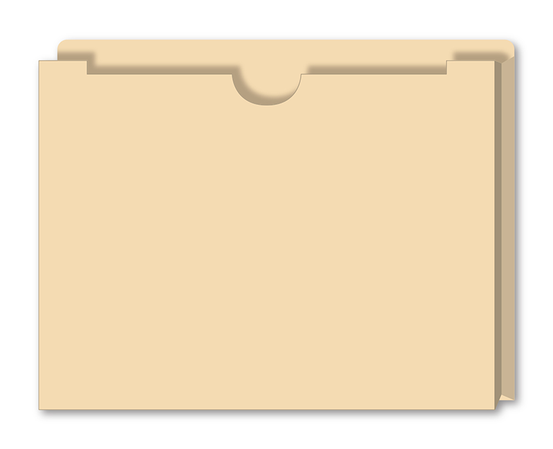 1" Expandable Blank Heavy Duty Deal Jackets