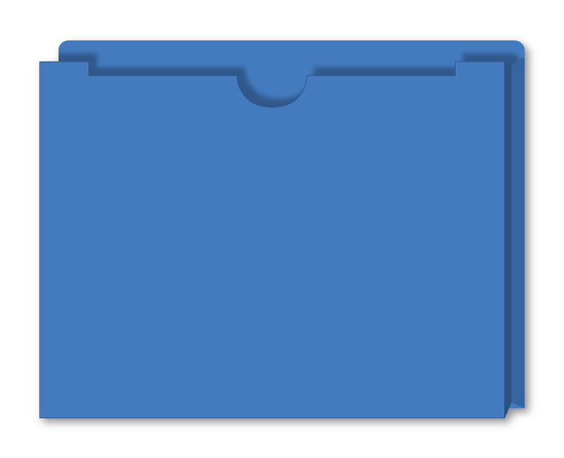 1" Expandable Blank Heavy Duty Deal Jackets