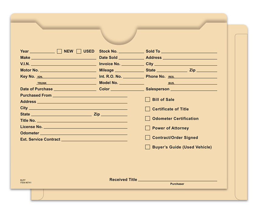 Printed Ultra Heavy Duty Vehicle Deal Jackets