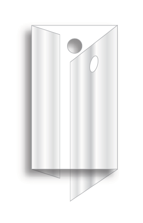 Clear Plastic Protective Sleeve for Key Tags (SLV-1)