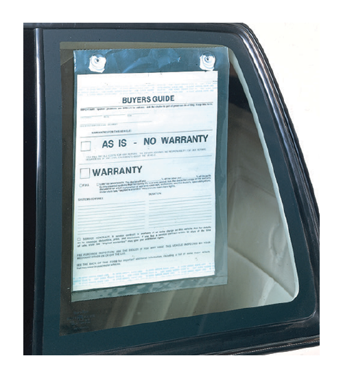 Buyers Guide Form Holder Pouch Kit