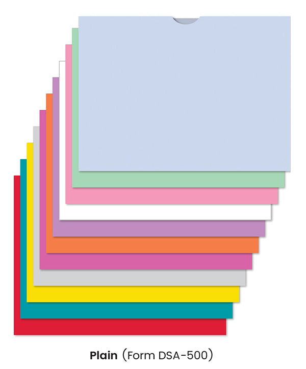 Blank Vehicle Deal Jackets (DSA-500) - Assorted Colors