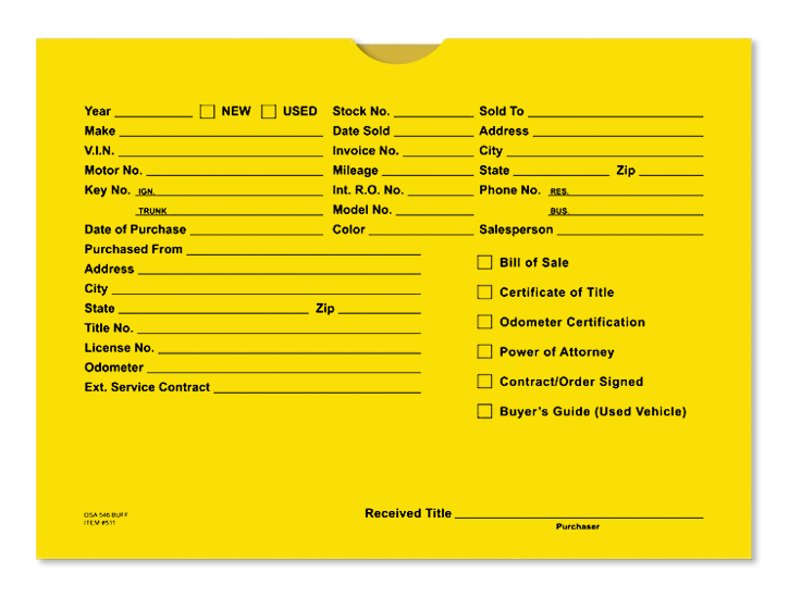 Printed Vehicle Deal Jackets (DSA-546) - Assorted Colors