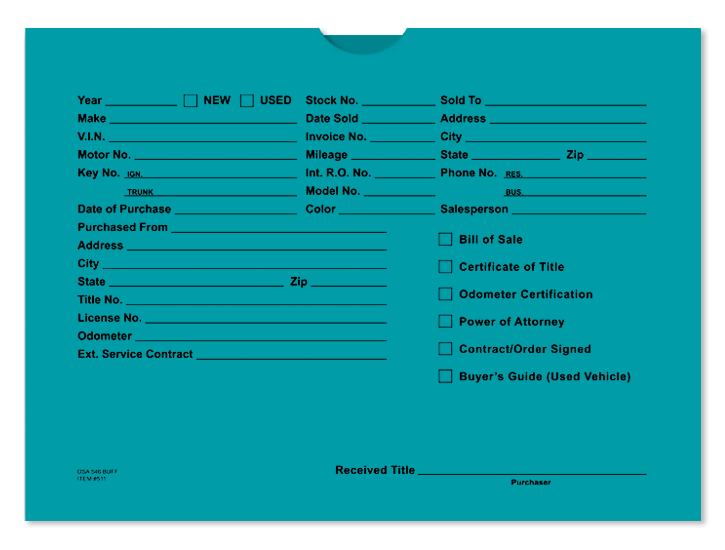 Printed Vehicle Deal Jackets (DSA-546) - Assorted Colors