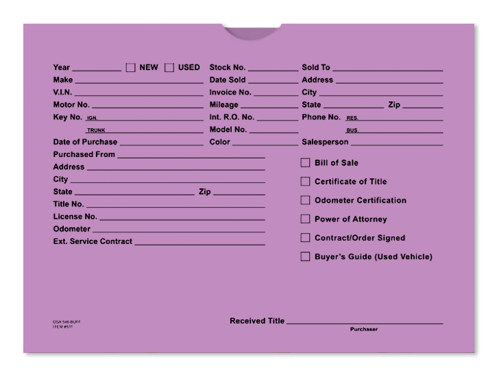 Printed Vehicle Deal Jackets (DSA-546) - Assorted Colors