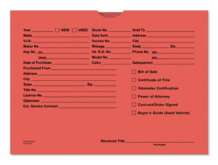 Printed Vehicle Deal Jackets (DSA-546) - Assorted Colors