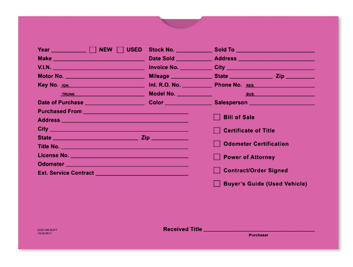 Printed Vehicle Deal Jackets (DSA-546) - Assorted Colors