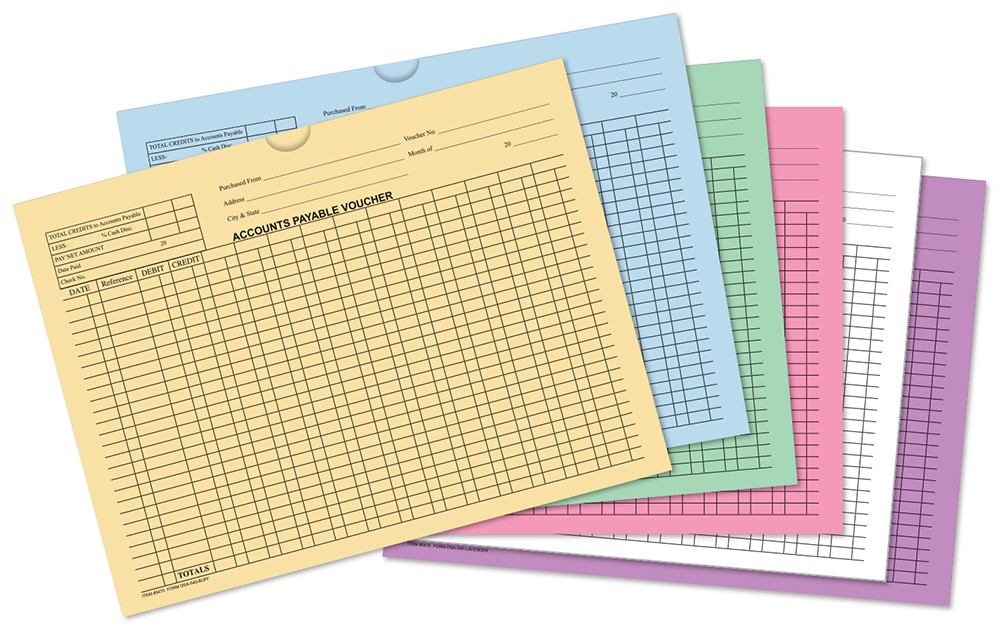 General Accounts Payable Voucher Jackets (DSA-540)