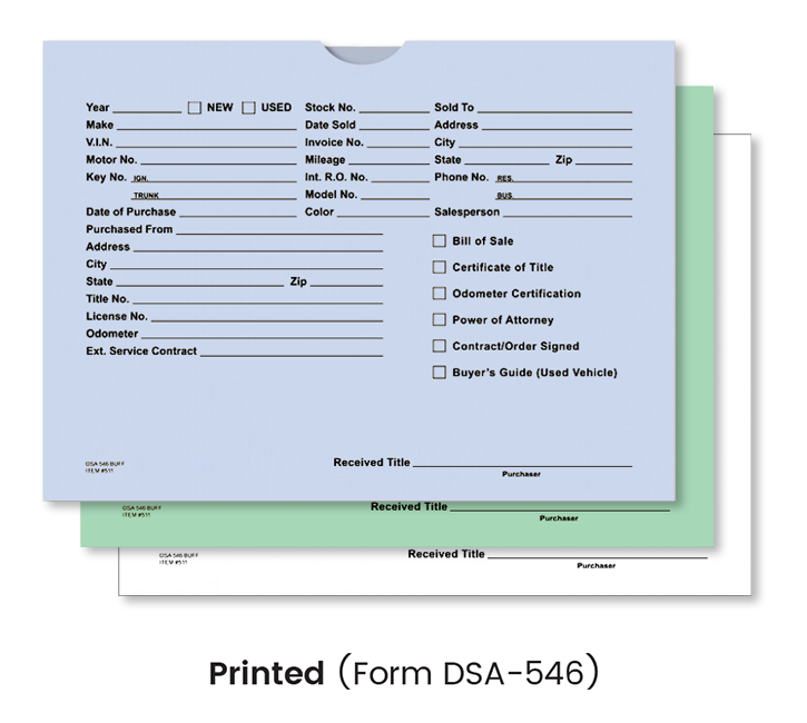 Printed Vehicle Deal Jackets (DSA-546) - Blue/Green/White