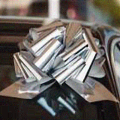 12" Metallic Pull Bow - Assorted Colors