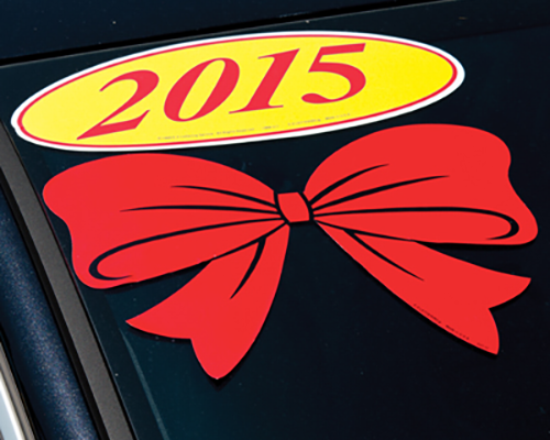 Holiday Bow Decals