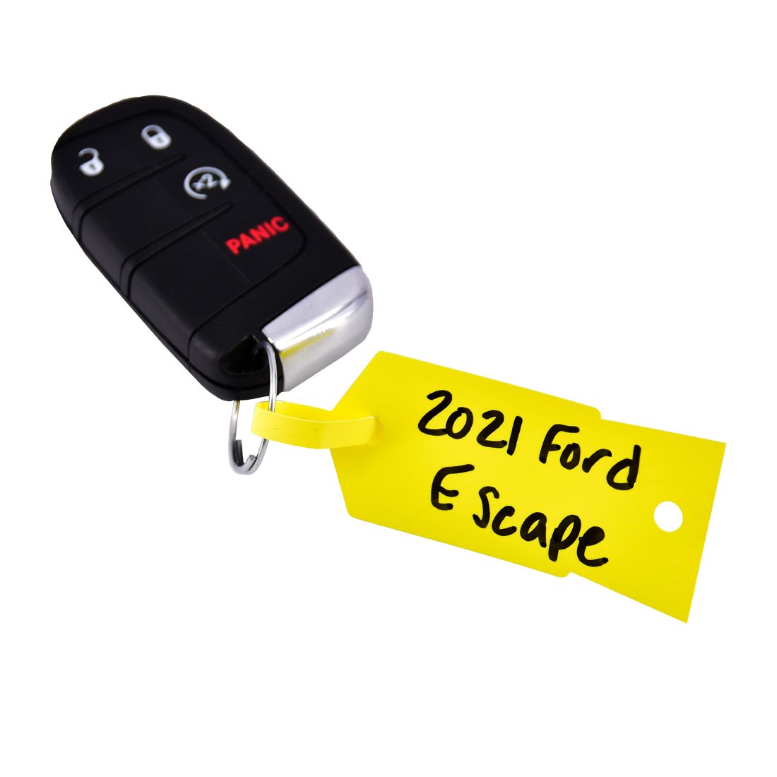 Self-Locking Service Key Tags