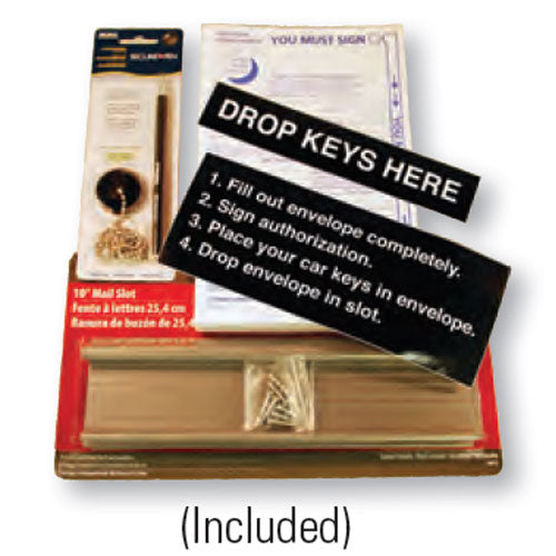 Standard Night Drop Box with Pull Down Tray