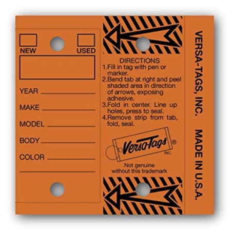 V-T Stock Key Tags (V200)