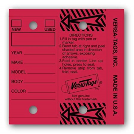 V-T Stock Key Tags (V200)