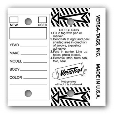 V-T Stock Key Tags (V200)