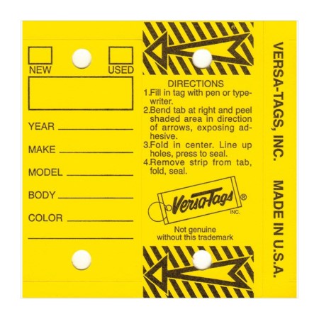 V-T Stock Key Tags (V200)