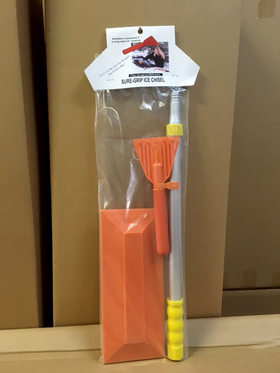 Original Shuttsco Small Adjustable Snow Rake w/ Scraper