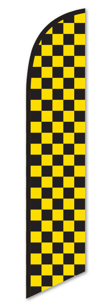 Swooper Banner - Checkered Flag