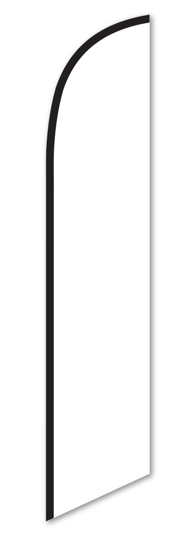 Swooper Banner Kit - Solid White