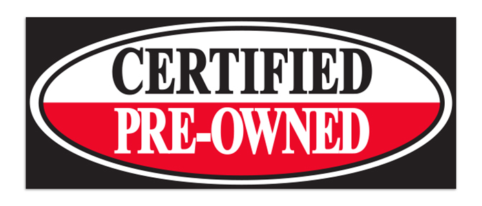 Windshield Banner - Certified Pre-Owned