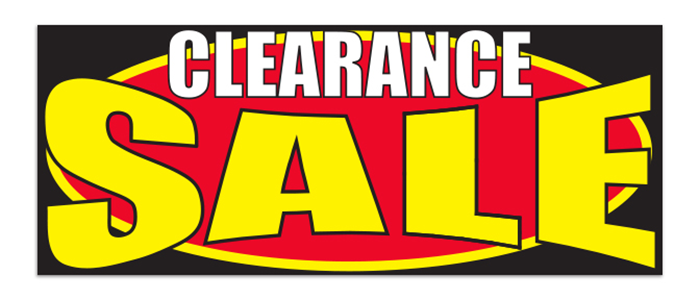 Windshield Banner - Clearance Sale