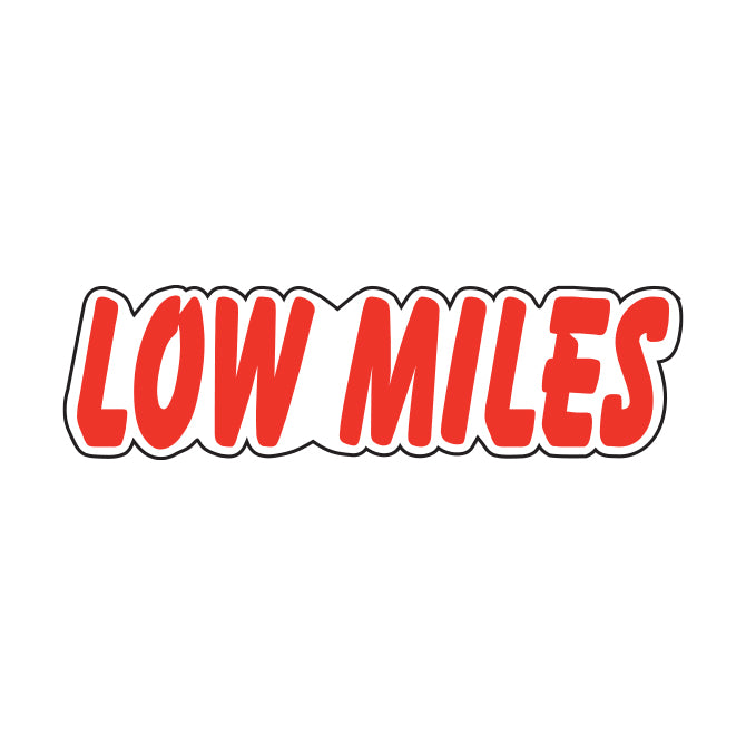 Die Cut Slogan Decals - Red/White