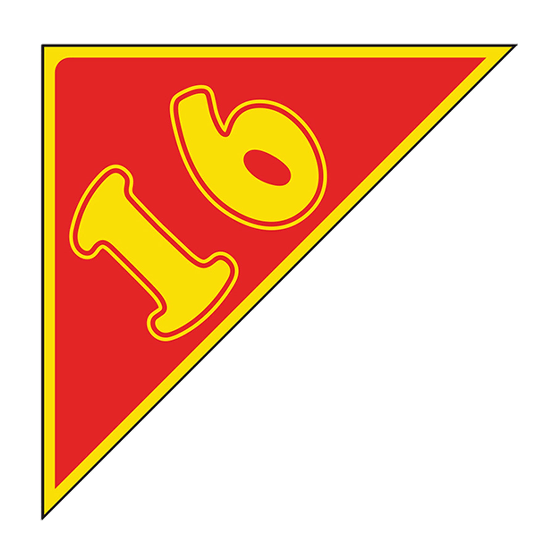 Angle Year Decals - Yellow/Red