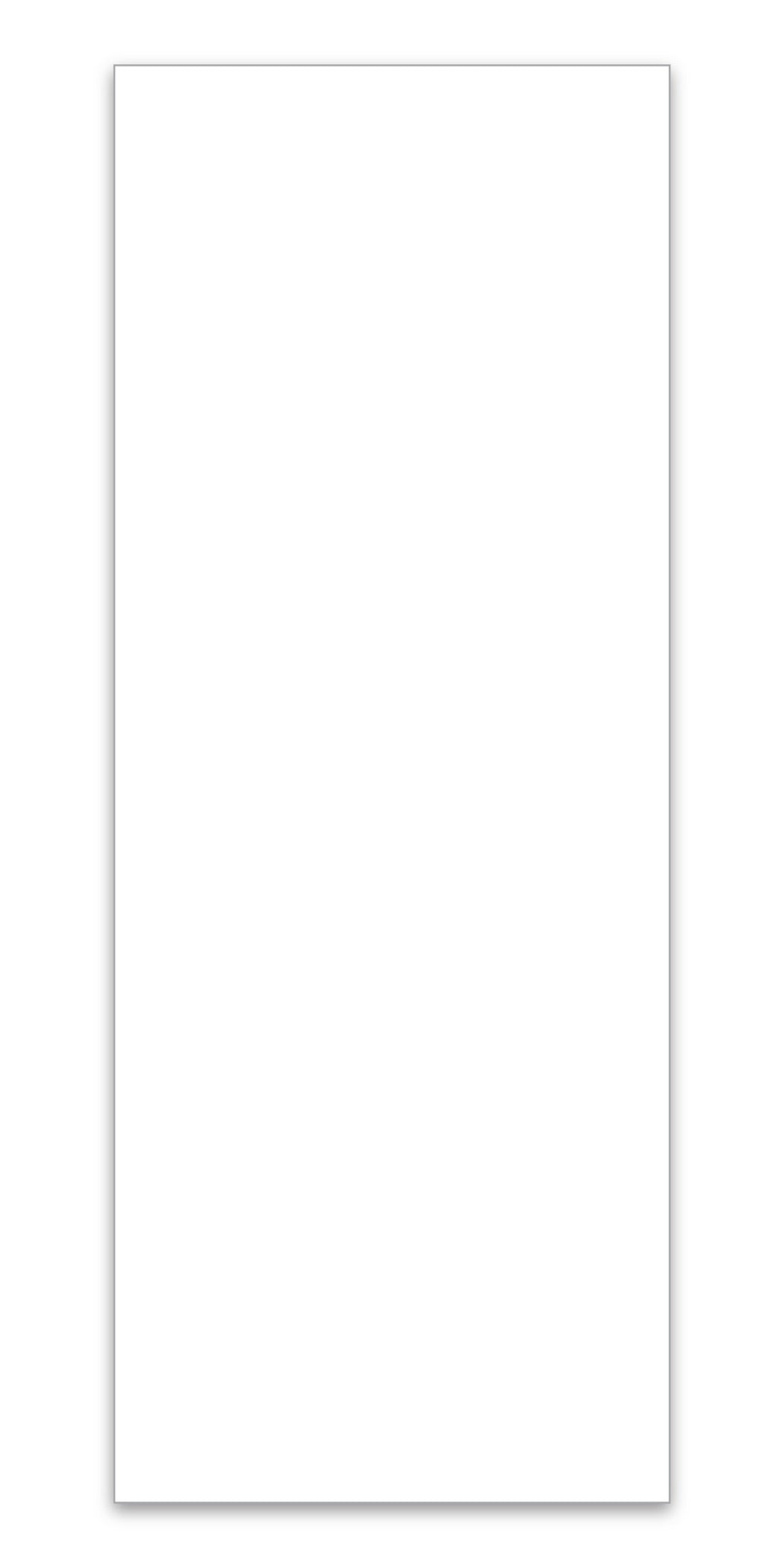Blank Laser Window Stickers P/A (4.25" x 11") - Exterior