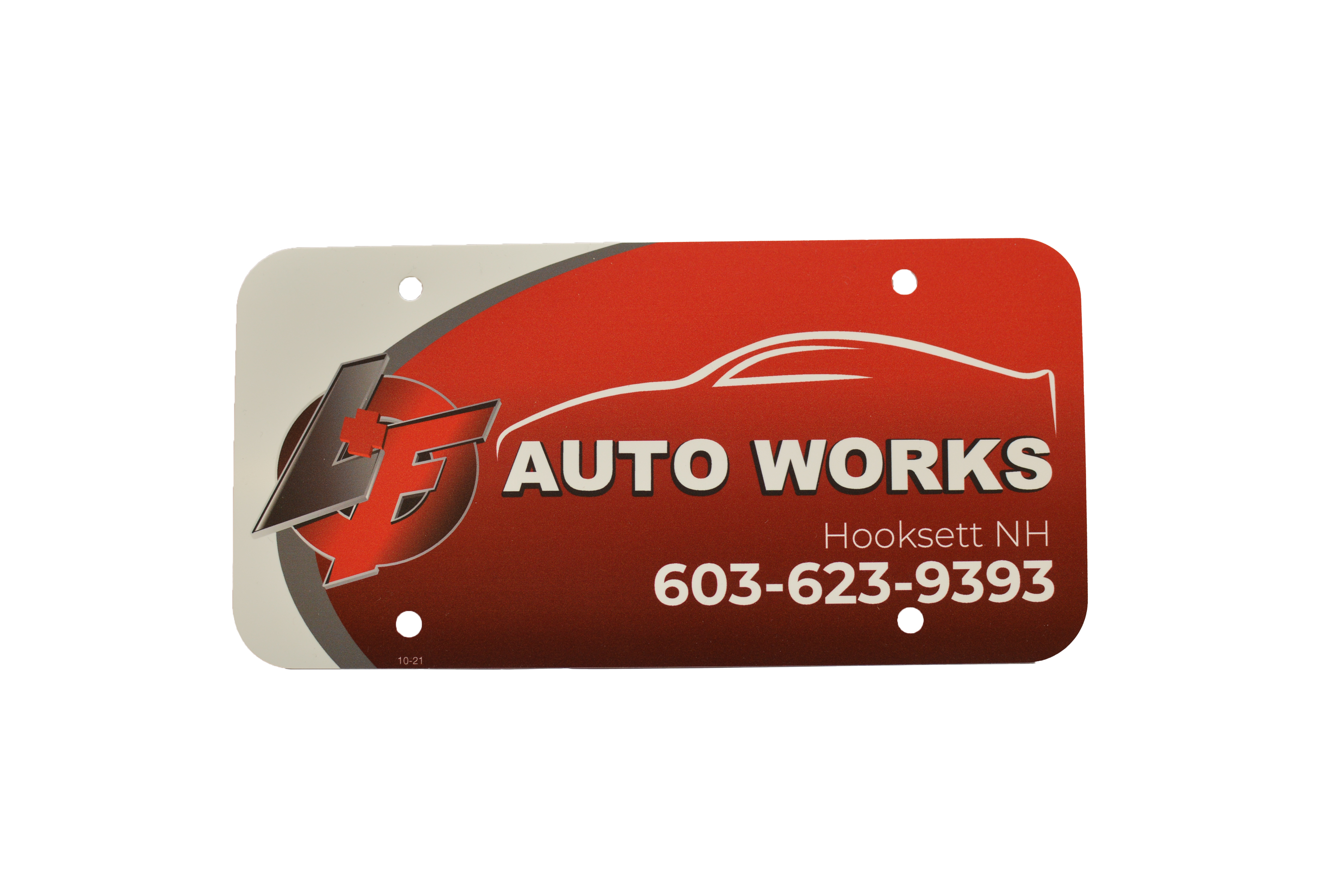 [CUSTOM] License Plate Insert - Full Color