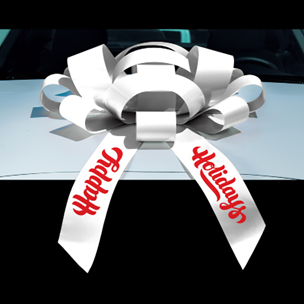 Sweet 16 Car Bow, Giant Happy Birthday Magnetic Back Car Bow