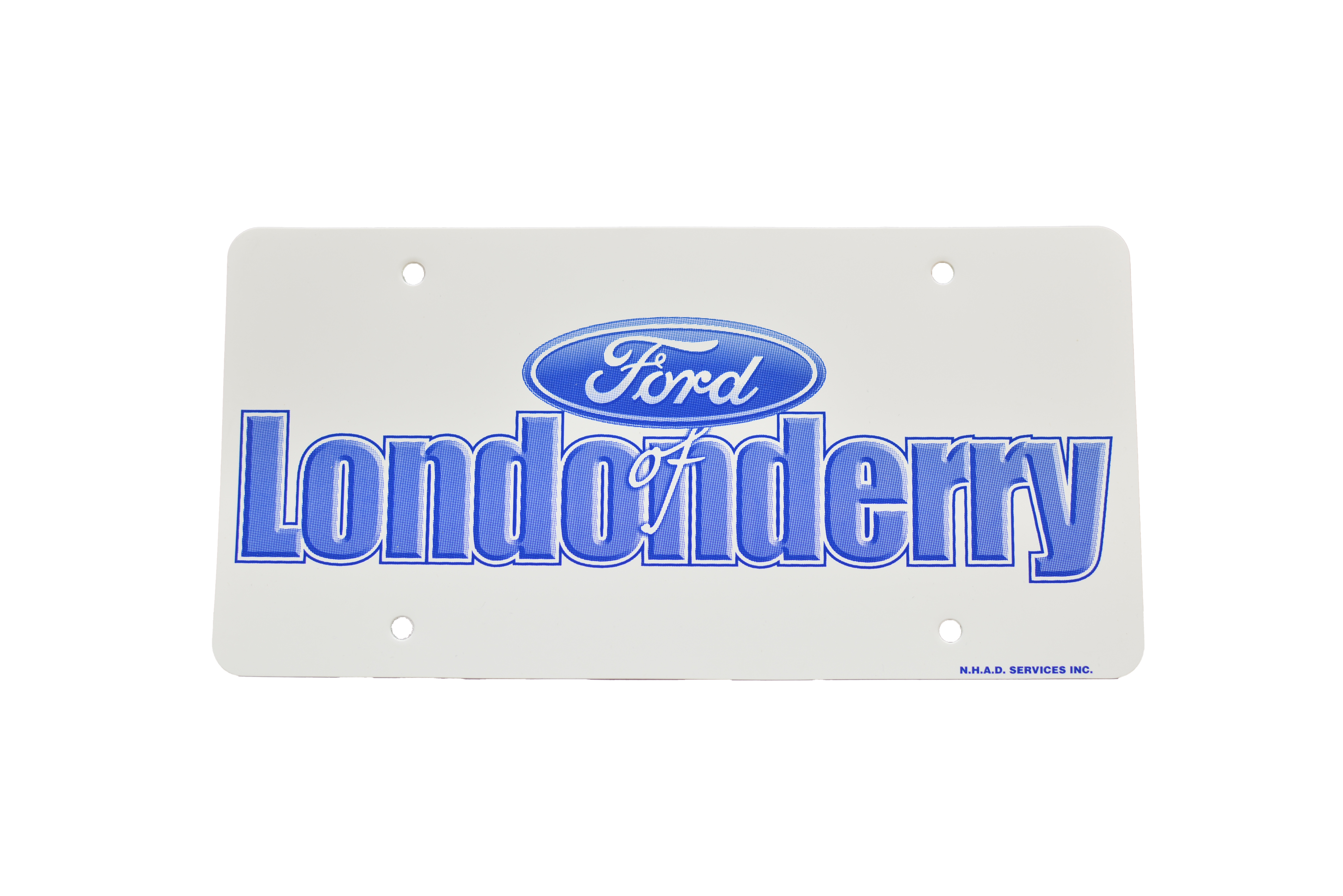 [CUSTOM] License Plate Insert - Silkscreen