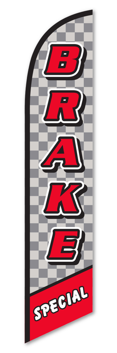 Swooper Banner - Brake Special (Checkered)