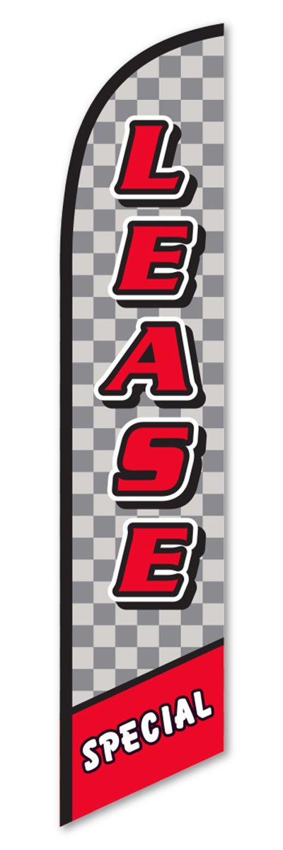 Swooper Banner - Lease Special (Checkered)